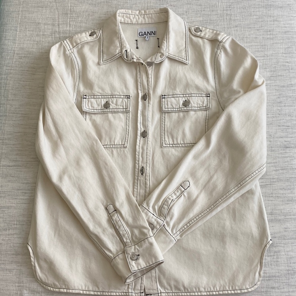 Ganni Denim shirt